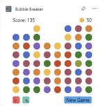 Preview of the Bubble Breaker for Windows 11