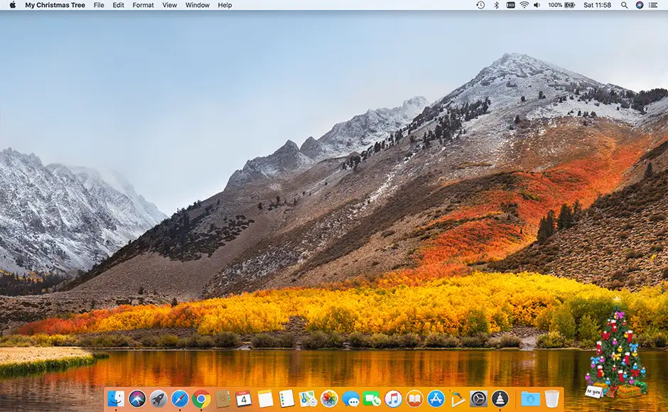 My Christmas Tree for Desktop on Mac